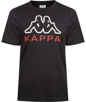 Kappa LOGO GEDGAR Pánske tričko, čierna, veľkosť