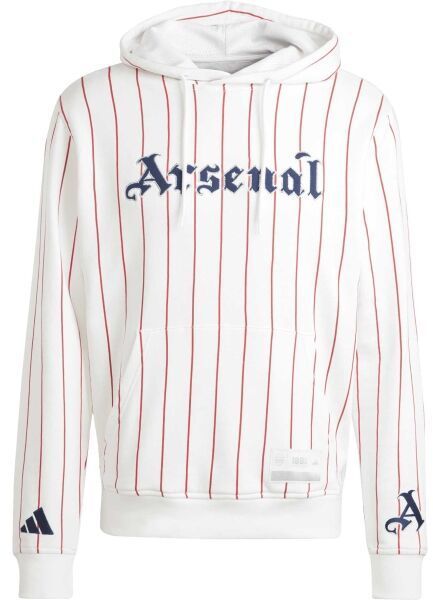 adidas ARSENAL FC US HD AOP Pánska mikina, biela, veľkosť