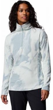 Columbia GLACIAL IV 1/2 ZIP Dámska mikina, svetlo zelená, veľkosť