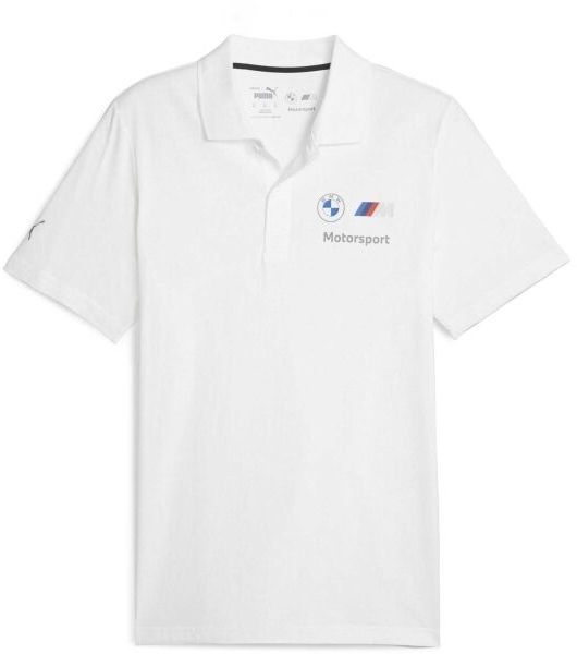 Puma BMW M MOTORSPORT ESS Pánske polo tričko, biela, veľkosť