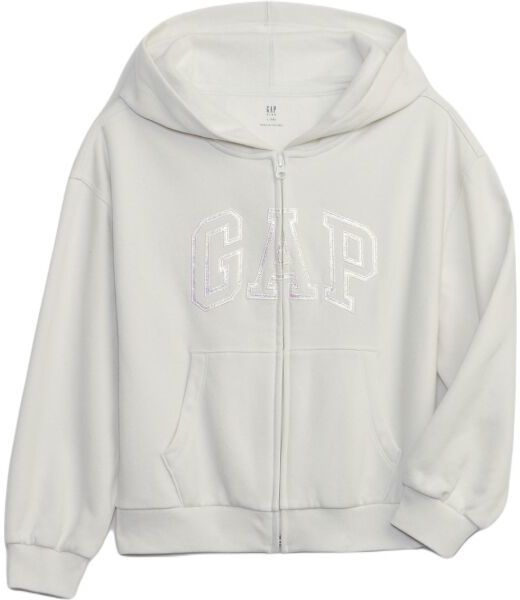 GAP LOGO Detská mikina, biela, veľkosť