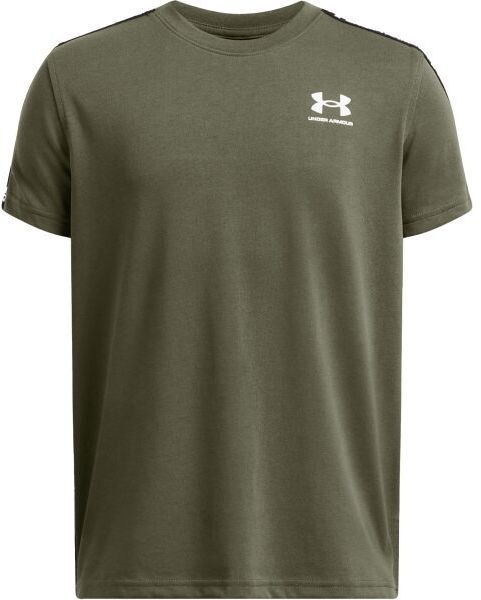 Under Armour SPORTSTYLE TAPED Chlapčenské tričko, tmavo zelená, veľkosť M