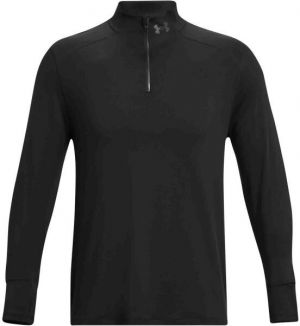 Under Armour QUALIFIER RUN 1/4 ZIP Pánske tričko, čierna, veľkosť M