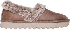 Skechers COZY UP Dámske zateplené papuče, hnedá, veľkosť