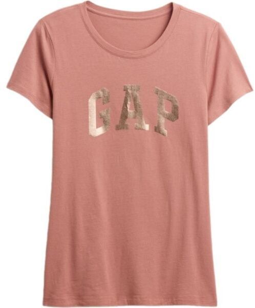 GAP LOGO CLASSIC Dámske tričko, lososová, veľkosť