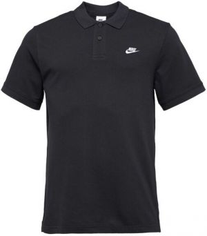 Nike CLUB Pánske tričko polo, čierna, veľkosť XXXL