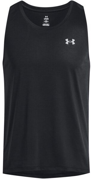 Under Armour LAUNCH SINGLET Pánske tielko, čierna, veľkosť S