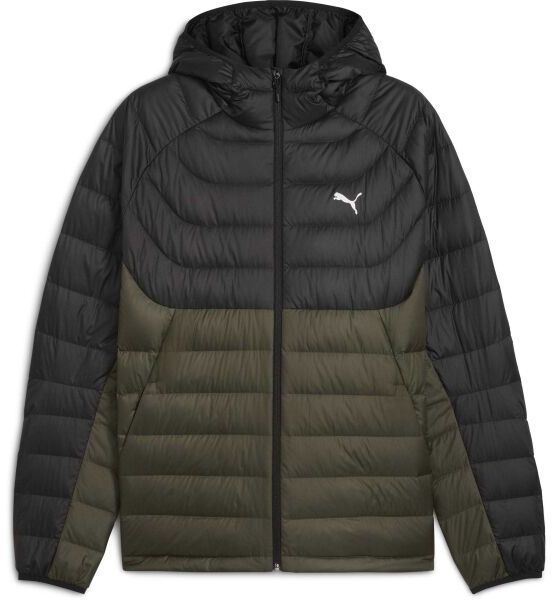 Puma PACKLITE HOODED DOWN JACKET Pánska zimná bunda, čierna, veľkosť