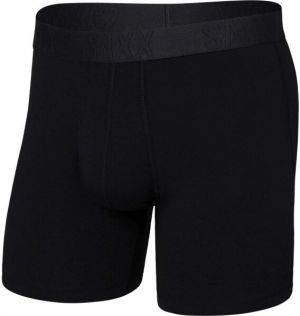 SAXX DROPTEMP COOLING COTTON BOXER BRIEF FLY Chladiace boxerky, čierna, veľkosť