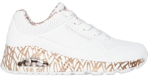 Skechers UNO Dámska vychádzková obuv, biela, veľkosť