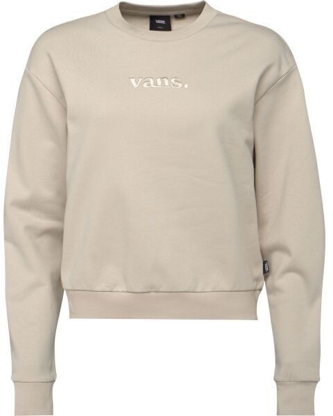 Vans ESSENTIAL H-FT RLX CREW W Dámska mikina, béžová, veľkosť