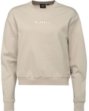 Vans ESSENTIAL H-FT RLX CREW W Dámska mikina, béžová, veľkosť
