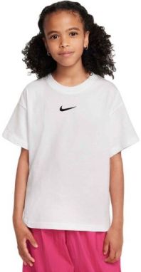 Nike SPORTSWEAR Detské tričko, biela, veľkosť