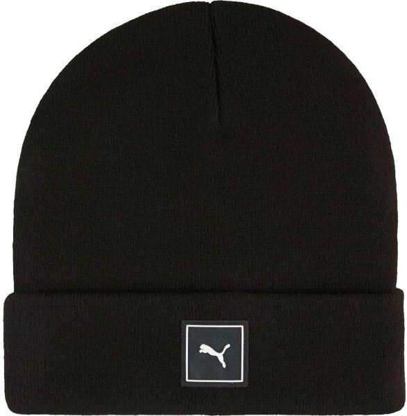 Puma WARDROBE ESSENTIALS HIGH CROWN BEANIE Pánska zimná čiapka, čierna, veľkosť