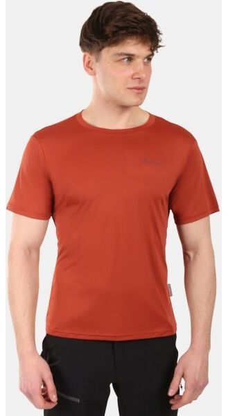 KILPI GROOVY Pánske funkčné tričko, hnedá, veľkosť XXXL