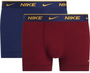 Nike EDAY COTTON STRETCH Pánske boxerky, vínová, veľkosť