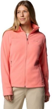 Columbia FAST TREK II JACKET Dámska flísová mikina, lososová, veľkosť