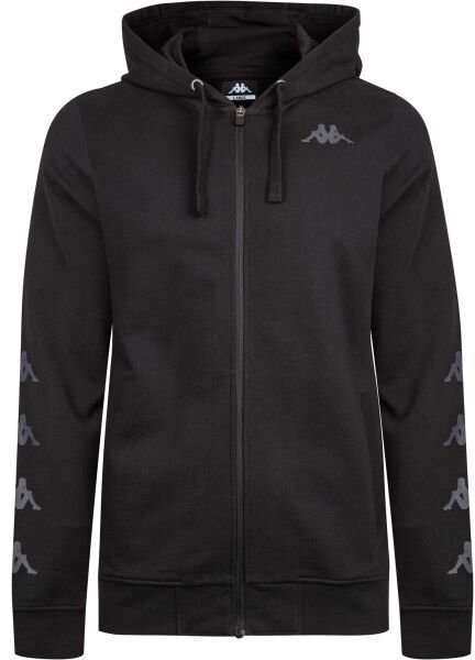 Kappa GEGOJAS Pánska mikina, čierna, veľkosť XXL