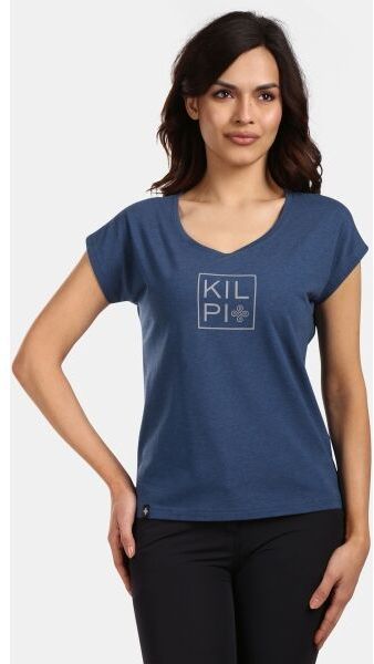 KILPI ROANE Dámske tričko z bavlny, tmavo modrá, veľkosť
