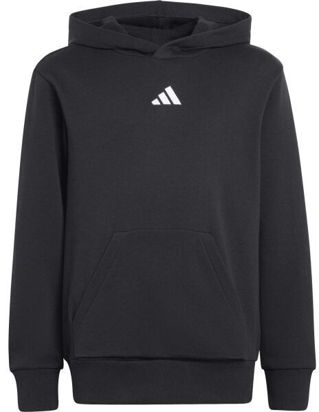 adidas BIG LOGO ESSENTIALS COTTON Detská  mikina, čierna, veľkosť