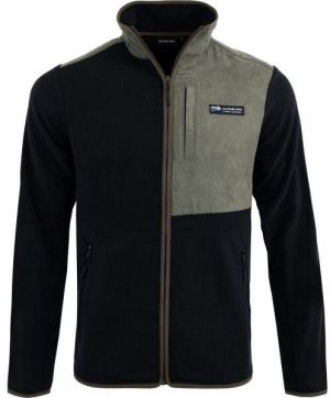 ALPINE PRO KLINES Pánska outdoorová mikina, čierna, veľkosť