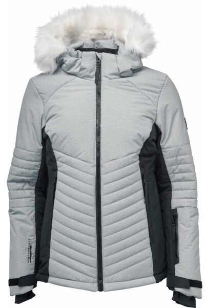 LOAP ORIS Dámska lyžiarska bunda, sivá, veľkosť