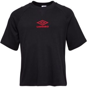 Umbro ICONIC BOXY TEE Pánske tričko, čierna, veľkosť
