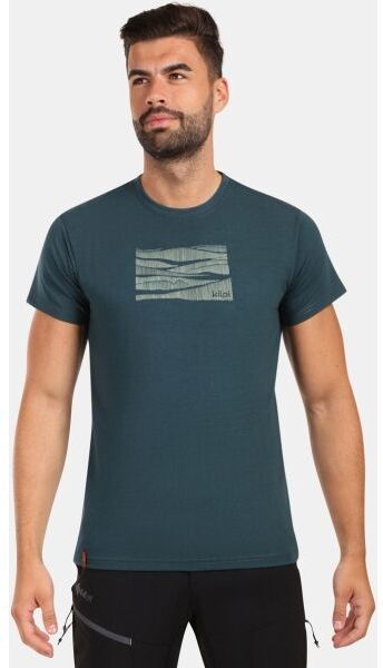 KILPI DIXIE Pánske funkčné tričko, tmavo zelená, veľkosť