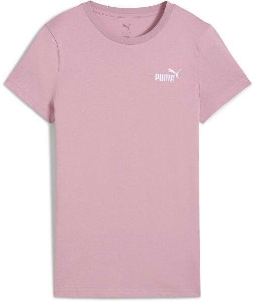 Puma ESSENTIALS SMALL NO.1 LOGO TEE Pánske tričko, ružová, veľkosť