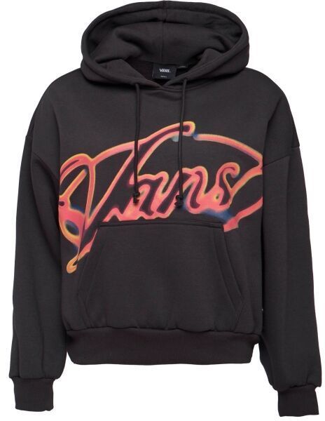 Vans OUTER RING RETRO Dámska mikina, čierna, veľkosť
