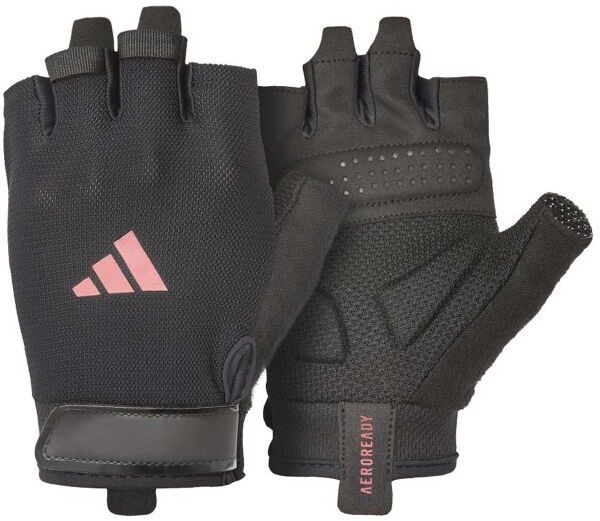 adidas ESSENTIAL TRAINING GLOVES W Dámske fitness rukavice, čierna, veľkosť