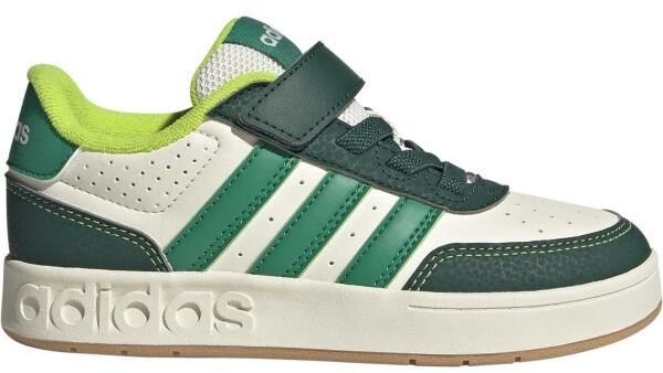 adidas BREAKBASE J Detská voľnočasová obuv, biela, veľkosť