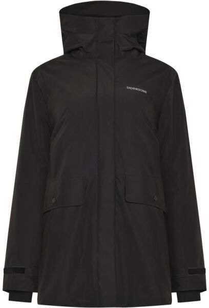 DIDRIKSONS TUVA WNS PARKA Dámska parka, čierna, veľkosť