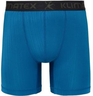 Klimatex RUNE MID SILKTOUCH Pánske funkčné boxerky, modrá, veľkosť