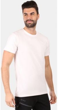 KILPI PROMO Pánske bavlnené tričko, biela, veľkosť XXXL