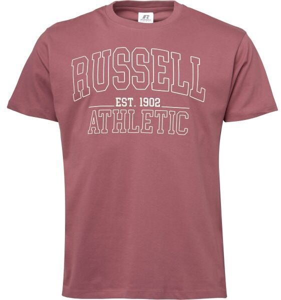 Russell Athletic BIG LOGO Pánske tričko, červená, veľkosť XXXL