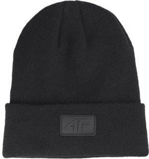 4F WINTER CAP Unisex čiapka, čierna, veľkosť