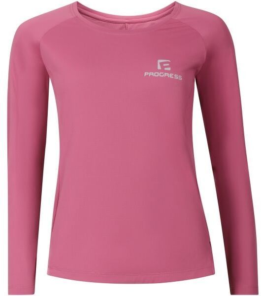 PROGRESS FORMA Dámske funkčné športové tričko, vínová, veľkosť