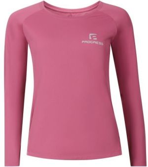PROGRESS FORMA Dámske funkčné športové tričko, vínová, veľkosť