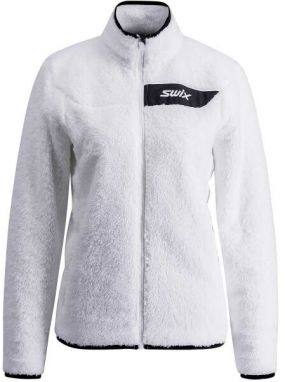 Swix INFINITY PILE W Dámska flísová mikina, biela, veľkosť