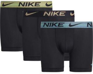 Nike DRI-FIT ESSEN MICRO BOXER BRIEF 3PK Pánske boxerky, čierna, veľkosť