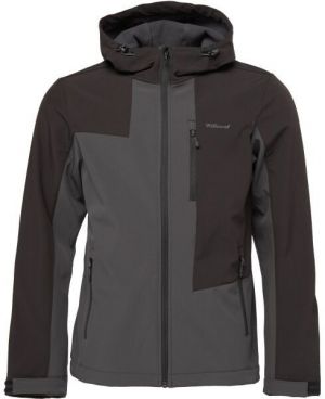 Willard ALDEN Pánska softshellová bunda, tmavo sivá, veľkosť XXL