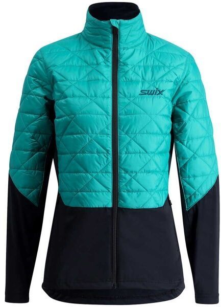 Swix INFINITY HYBRID INSULATED JACKET W Dámska zateplená bunda, tyrkysová, veľkosť