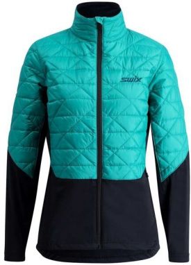 Swix INFINITY HYBRID INSULATED JACKET W Dámska zateplená bunda, tyrkysová, veľkosť
