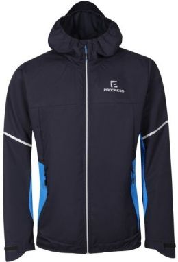 PROGRESS PROSNOW MAN Pánska laminátová bunda, tmavo modrá, veľkosť