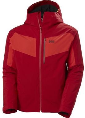 Helly Hansen CARV LIFALOFT 2.0 Pánska zateplená lyžiarska bunda, červená, veľkosť