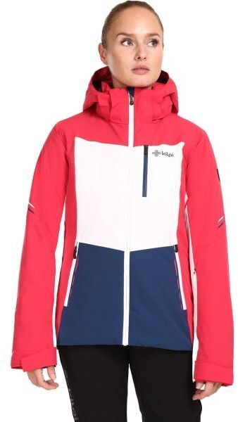 KILPI VALERA Dámska lyžiarska bunda, ružová, veľkosť