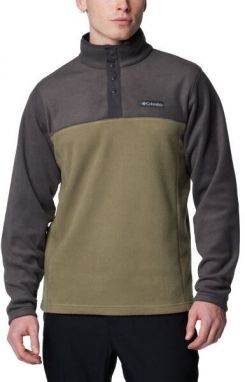 Columbia STEENS MOUNTAIN HALF SNAP II Flísová mikina, khaki, veľkosť