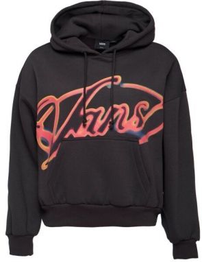 Vans OUTER RING RETRO Dámska mikina, čierna, veľkosť