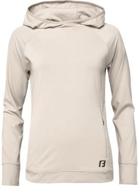 Fitforce NOSKANA Dámska fitness mikina, béžová, veľkosť